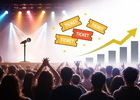 콘서트 열기 뜨겁다…공연 티켓 시장 1조7000억 시대