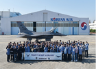 대한항공, 美 공군 F-16 수명 연장 정비 사업 초도 항공기 출고